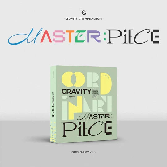 CRAVITY MASTER PIECE 5th Mini Album - ORDINARY Version