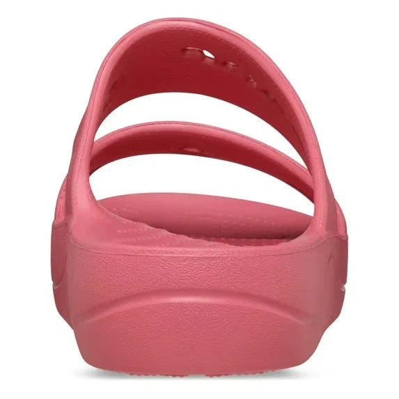 Crocs Baya Platform Unisex Slide Sandals Hot Blush – Casual Slip-On Shoes, Medium