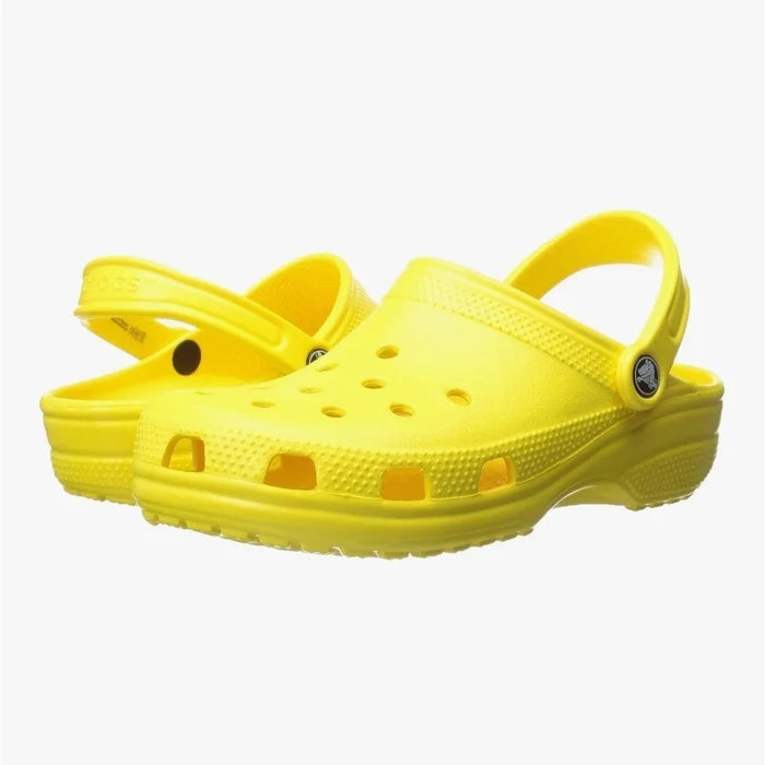 Crocs Classic Clog Unisex Lemon Yellow – Men's 5  Women's 7, 10001-7C1 New