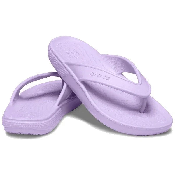 Crocs Classic Flip Flops Mens Sandals Slippers Mules Flip Flops Purple - image 1