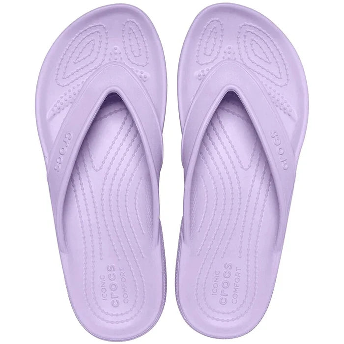 Crocs Classic Flip Flops Mens Sandals Slippers Mules Flip Flops Purple - image 4
