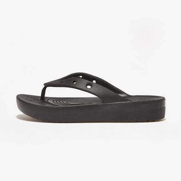 CROCS Classic Platform Womens Flip Flop Black - image 2