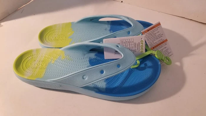 Crocs Flip Flops Unisex – Thong Sandals, M12/W14, Style 208283-4LE, New