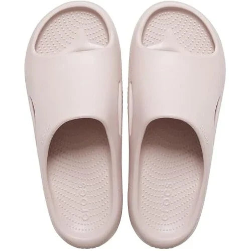 Crocs Mellow Recovery Slide Unisex Pink Clay – Comfort Slip-On Sandals, Size 11