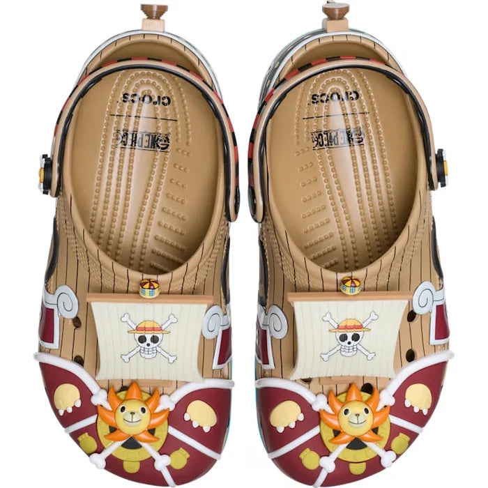crocs ONE PIECE Thousand Sunny Classic Clogs Multi 212126 Unisex Japan New - image 2