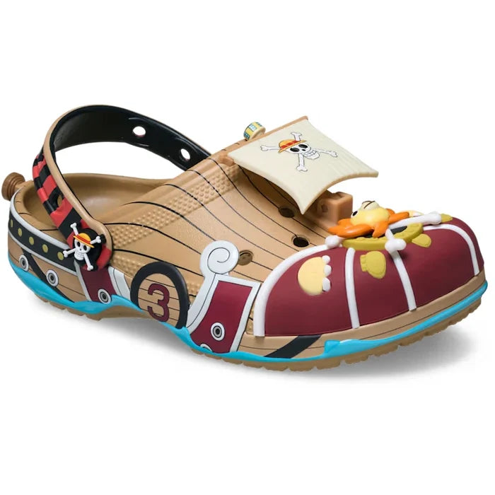 crocs ONE PIECE Thousand Sunny Classic Clogs Multi 212126 Unisex Japan New - image 5