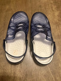 Crocs Unisex Clogs Navy White – Slip-On Casual Shoes with Heel Strap
