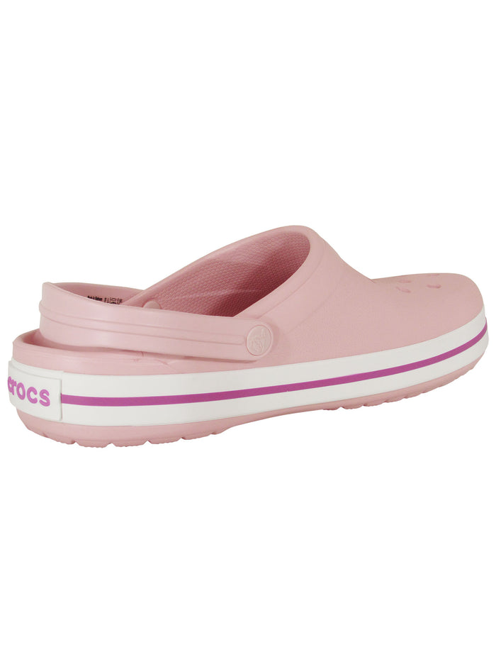 Crocs Unisex Crocband Clog Shoes, Pearl Pink/Wild Orchid - image 6