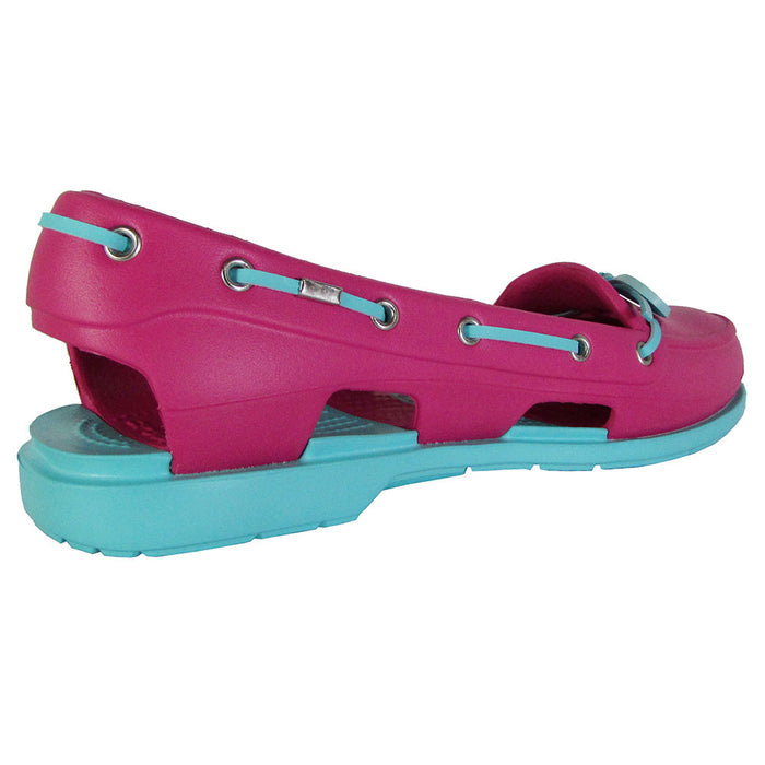 Crocs Womens Beach Line Slip On Boat Shoes - image 7