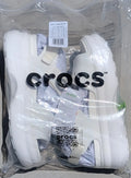 Crocs Women's Platform Sandals White – Adjustable Hook & Loop Strap, US 11 / EU 42-43