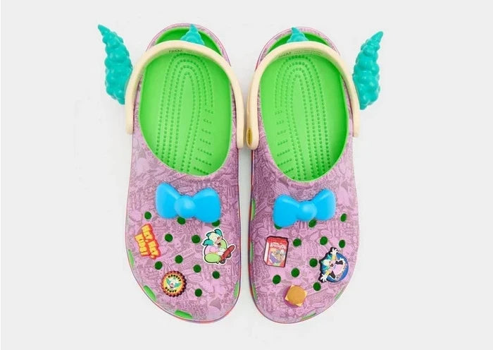 Crocs x Simpsons Krusty the Clown Classic Clog in Purple UK 9 - US 10 - EUR 44 - image 4