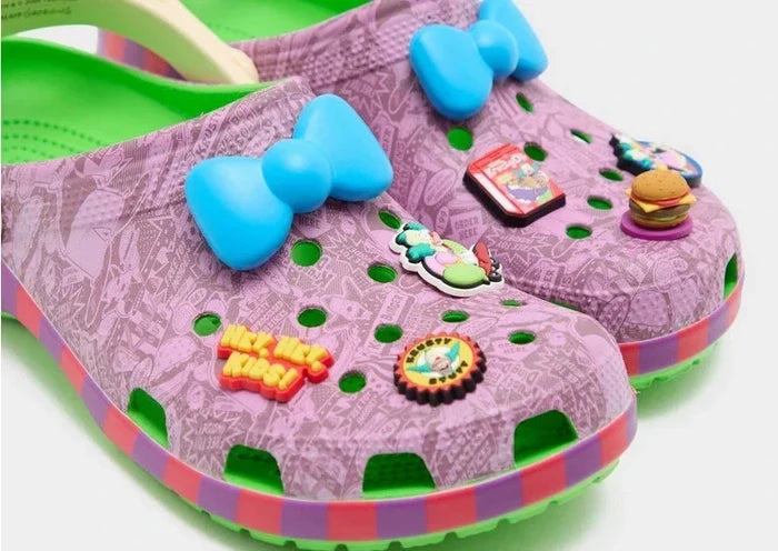 Crocs x Simpsons Krusty the Clown Classic Clog in Purple UK 9 - US 10 - EUR 44 - image 6