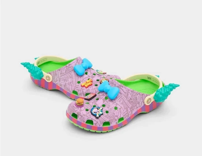 Crocs x Simpsons Krusty the Clown Classic Clog in Purple UK 9 - US 10 - EUR 44 - image 7