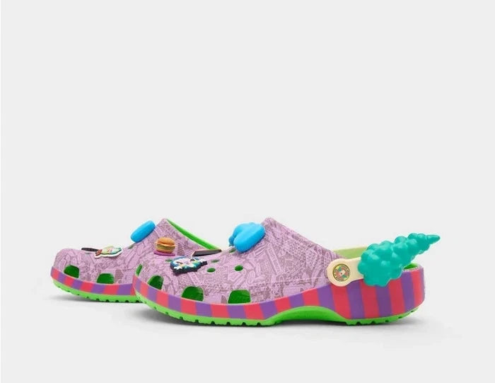 Crocs x Simpsons Krusty the Clown Classic Clog in Purple UK 9 - US 10 - EUR 44 - image 8