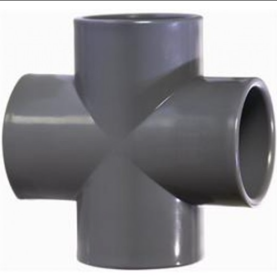 Cruce PVC 63mm