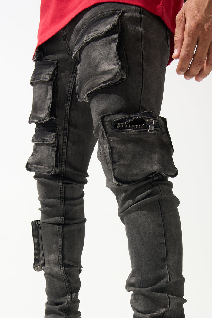 "CURRENT" Cargo Jeans
