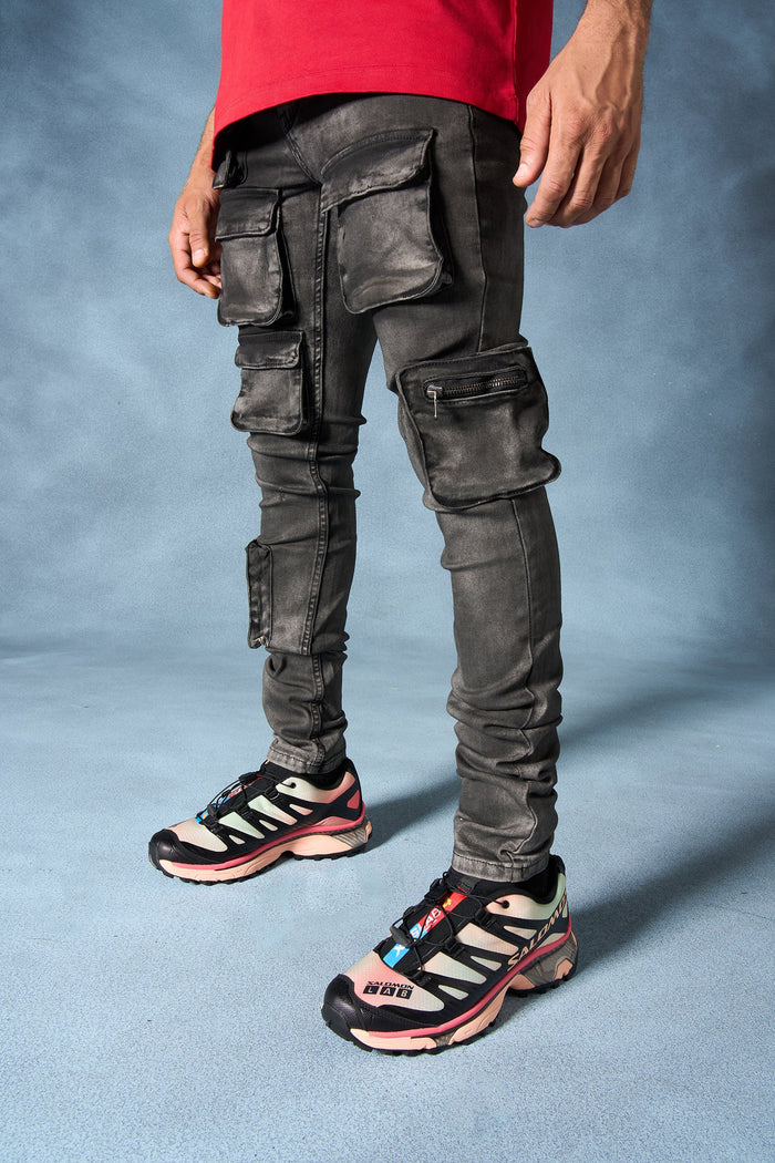 "CURRENT" Cargo Jeans