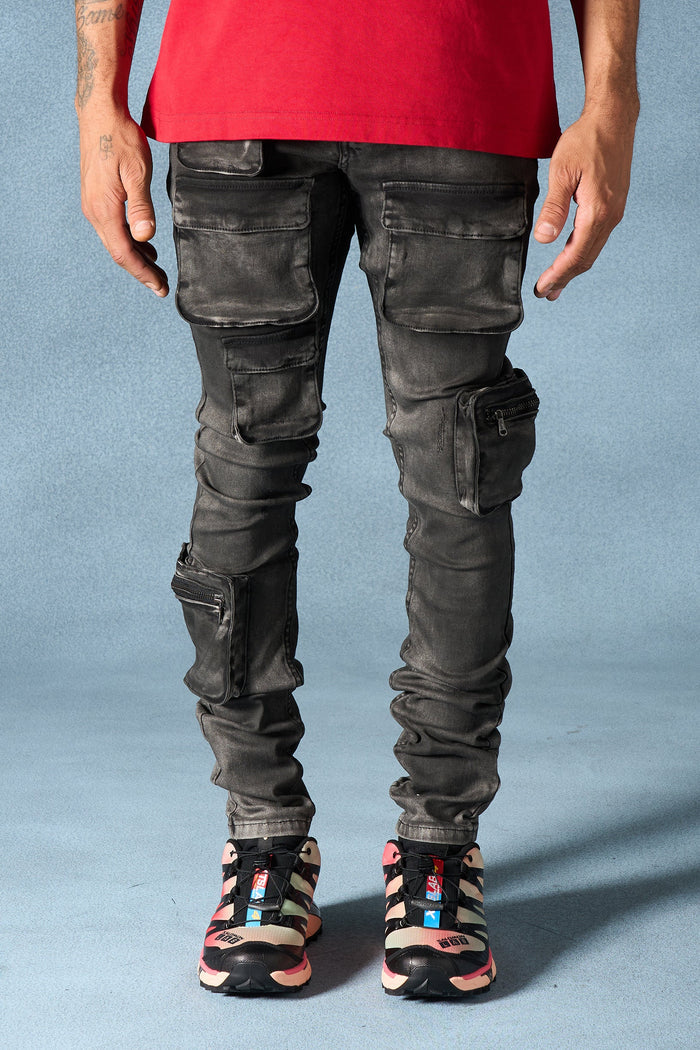 "CURRENT" Cargo Jeans