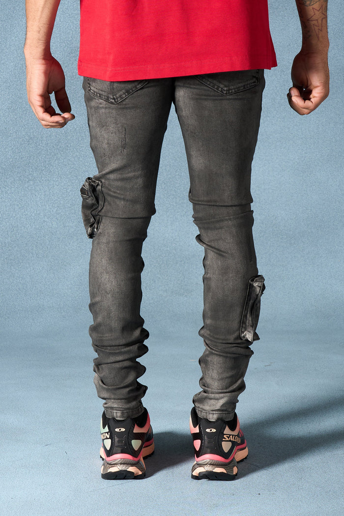 "CURRENT" Cargo Jeans