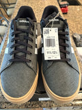 adidas Daily 4.0 Men's Sneakers Dark Gray Canvas Gum Sole – Size 11.5
