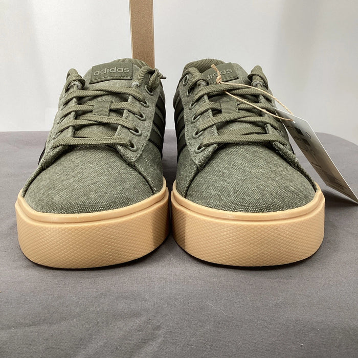Adidas Daily 4.0 Sneakers Olive Green Unisex Casual Shoes Men's 4 Women's 5