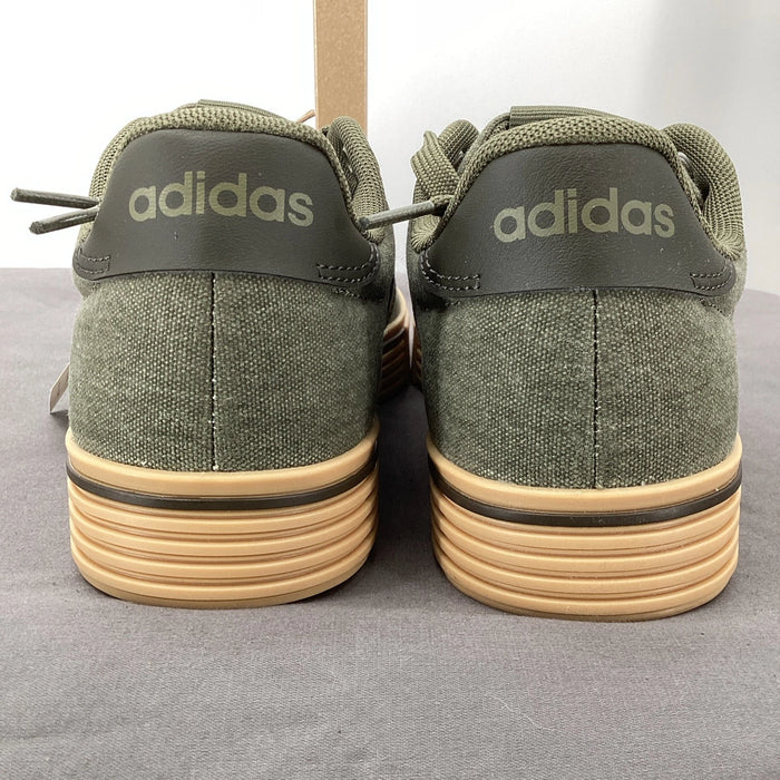 Adidas Daily 4.0 Sneakers Olive Green Unisex Casual Shoes Men's 4 Women's 5