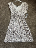 Daisy Fuentes Women's Short Sleeve Casual Dress, Size M