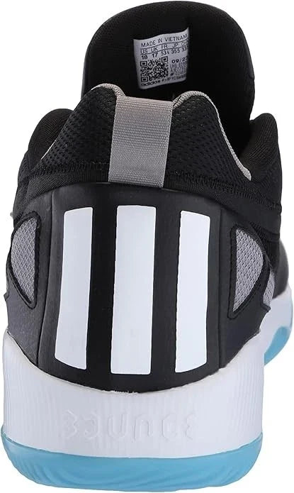 Adidas Dame Basketball Sneakers Black White Grey Men's 4 Women's 5