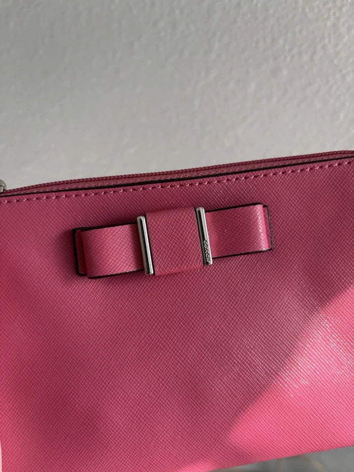 Coach Darcy Strawberry Wristlet – Authentic Genuine Leather Designer Clutch, New With Tags