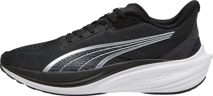 Puma Darter Pro Mens Running Shoes Black Cushioned Sports Training Run Trainers - Image 1