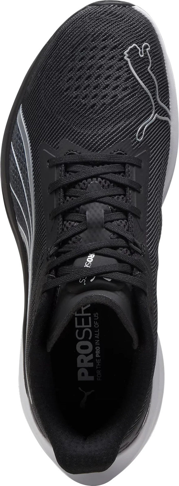 Puma Darter Pro Mens Running Shoes Black Cushioned Sports Training Run Trainers - Image 5