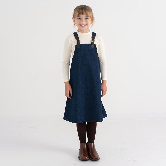 DENIM BUCKLE JUMPER