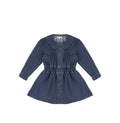 DENIM BUTTON DOWN DRESS