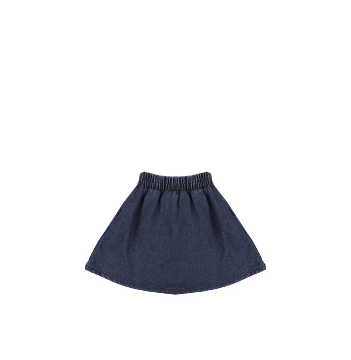 DENIM CIRCLE SKIRT