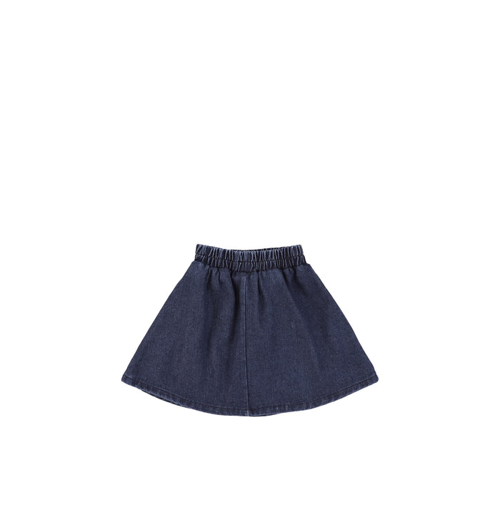 DENIM CIRCLE SKIRT