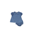 DENIM COLLAR SET
