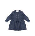 DENIM DOUBLE BREASTED DRESS
