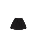 DENIM PANELED SKIRT