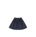 DENIM PEPLUM SKIRT
