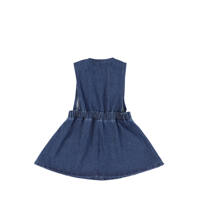 DENIM PINAFORE JUMPER