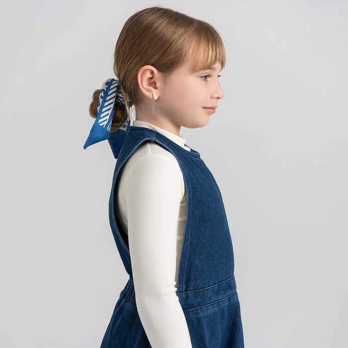 DENIM PINAFORE JUMPER