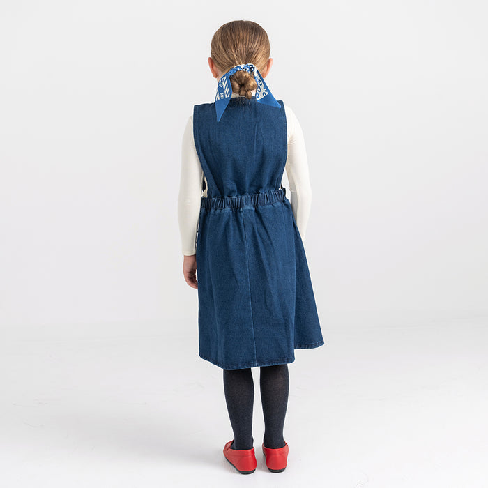 DENIM PINAFORE JUMPER