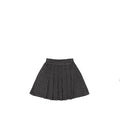 DENIM PLEATED SKIRT