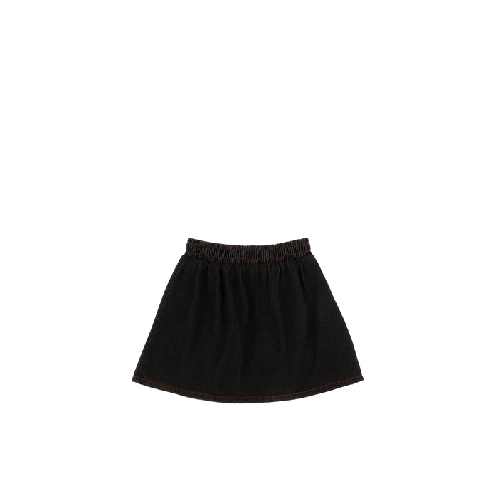 DENIM STITCHED SKIRT