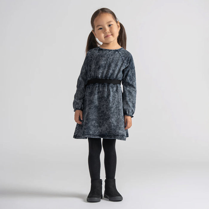 DENIM WASH DRESS