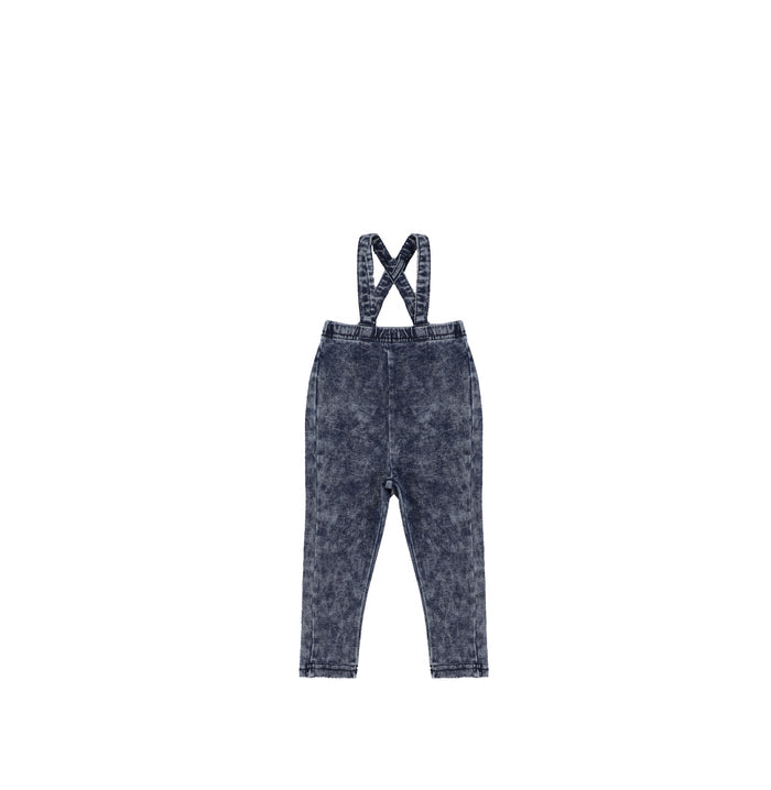 DENIM WASH OVERALLS