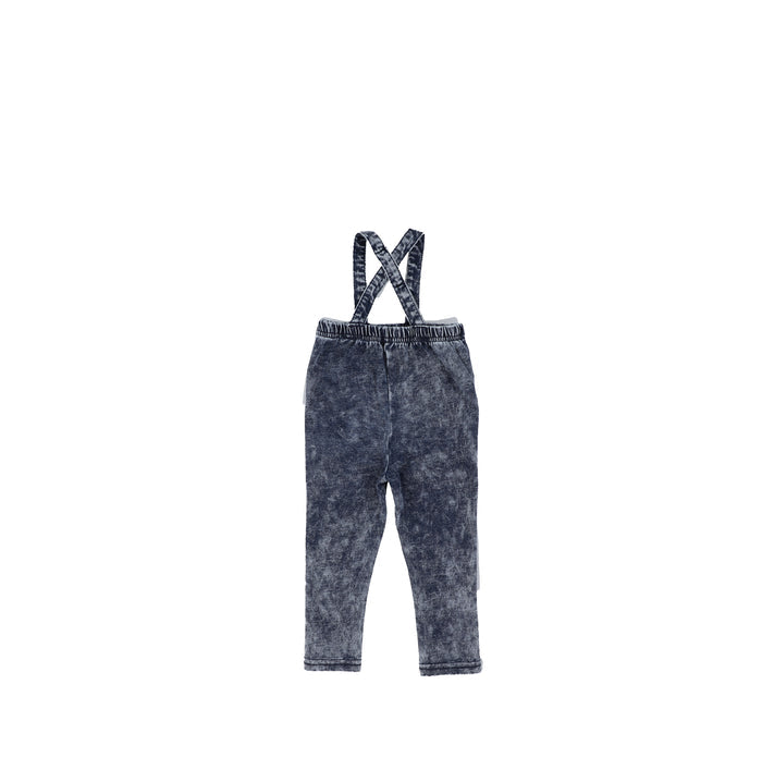 DENIM WASH OVERALLS