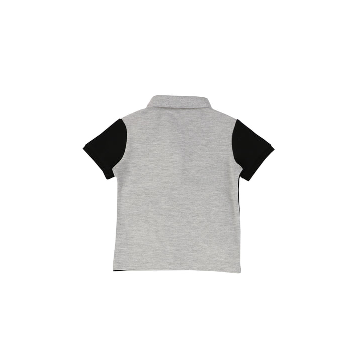 DIAGONAL COLORBLOCK POLO