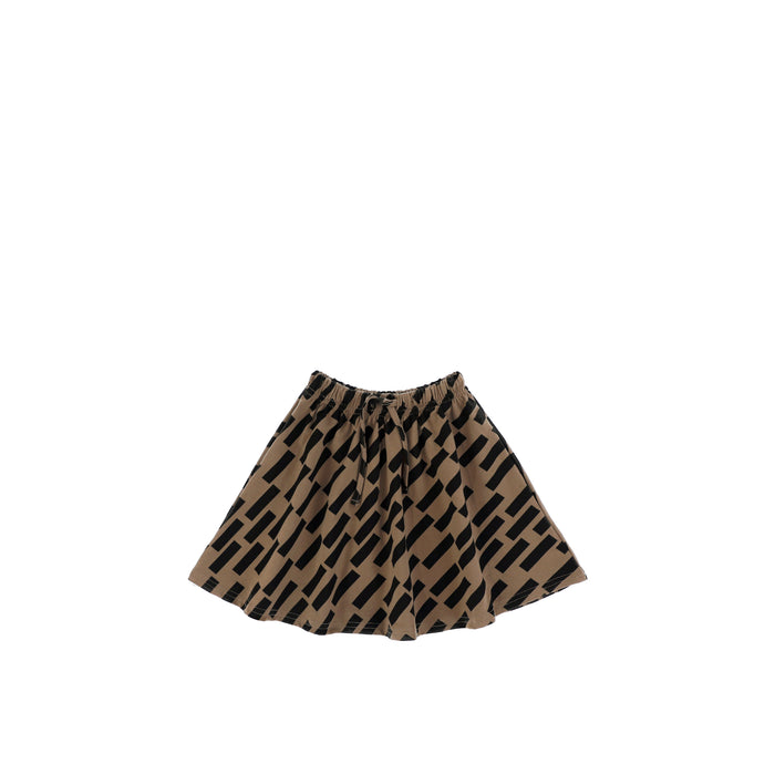 DIAGONAL LINE SKIRT