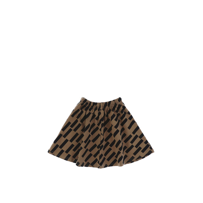 DIAGONAL LINE SKIRT
